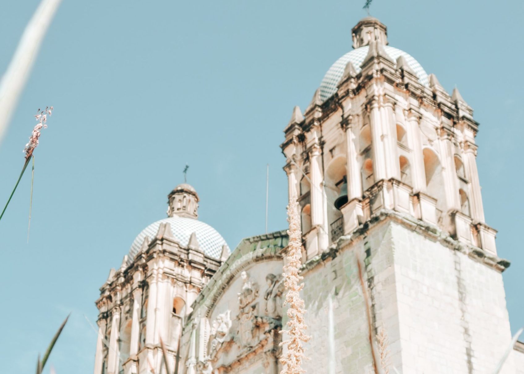 Religious building in Oaxaca, Mexico