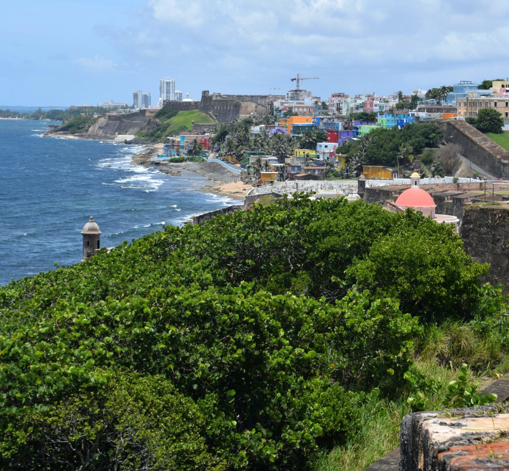 San Juan, Puerto Rico. You don't need a passport to visit.