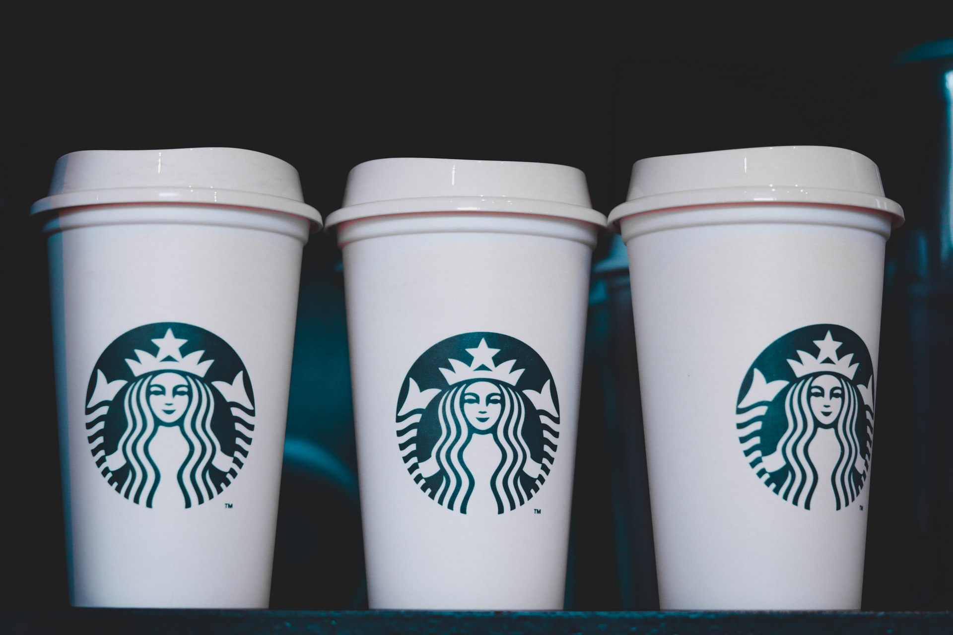 Foam Starbucks cups