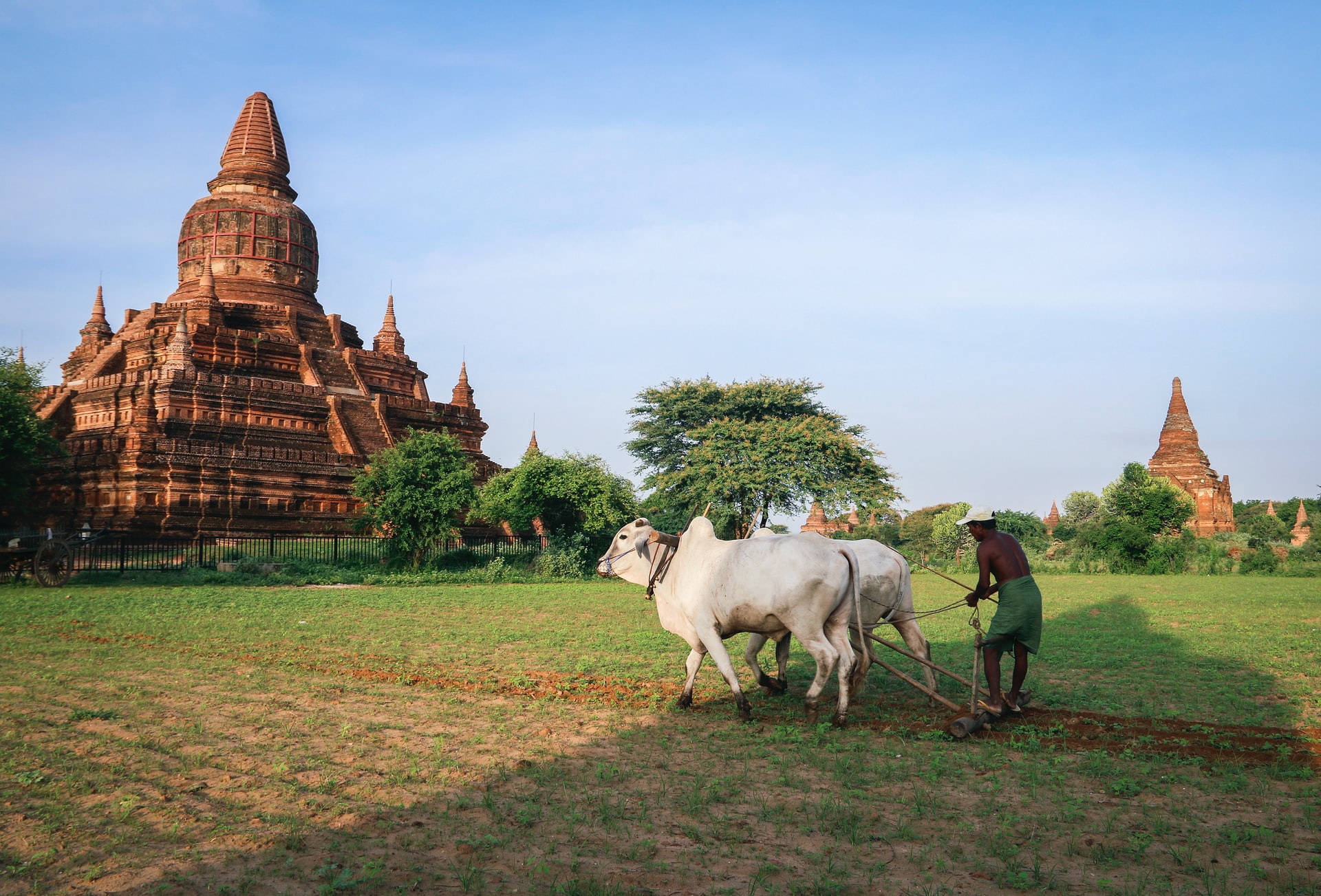 UNESCO site Bagan in Myanmar