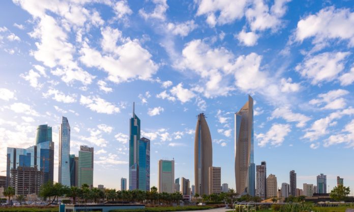 Kuwait City's skyline