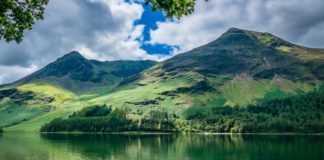 Lake District's Buttermere, Cockermouth, UK.