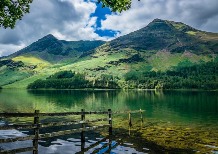 Lake District's Buttermere, Cockermouth, UK.