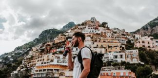 Positano, Italy. How to save money when backpacking in Europe