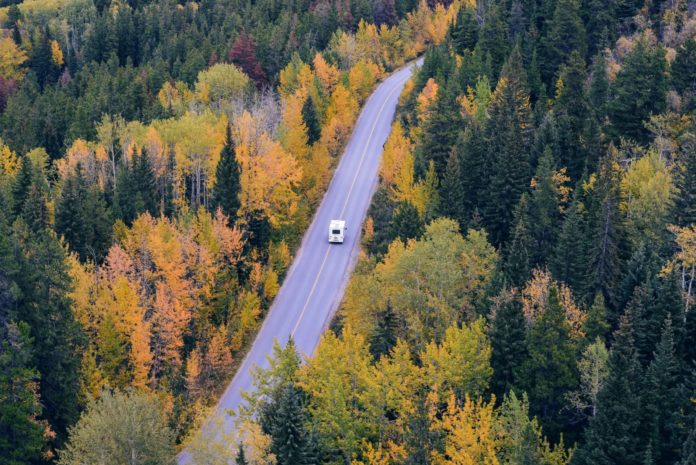 Autumn in Jasper, Canada