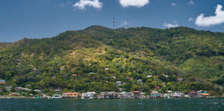 Guanaja island, Honduras