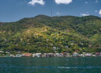 Guanaja island, Honduras