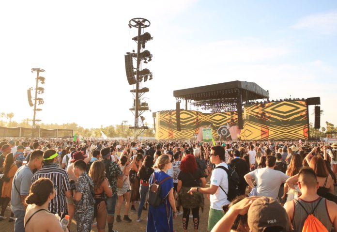 Coachella Valley Music and Arts Festival in Indio, USA in 2019
