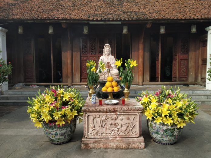 Temple in Hanoi, Vietnam
