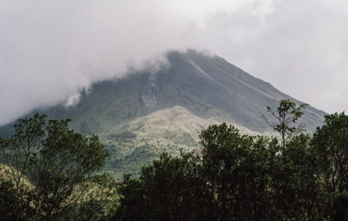 Arenal Volcano in Costa Rica's Arenal National Park.