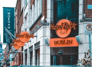 Hard Rock Cafe in Dublin, Ireland