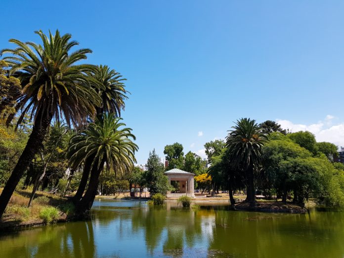 Parque Rodó in Montevideo, Uruguay