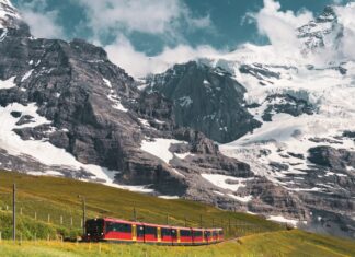 Jungfraujoch, Switzerland train station