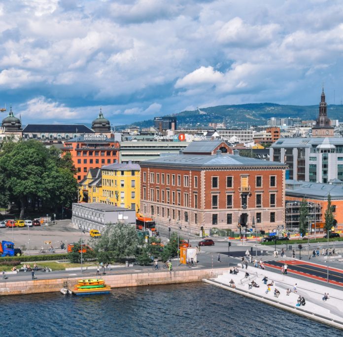 Buildings in Oslo, Norway