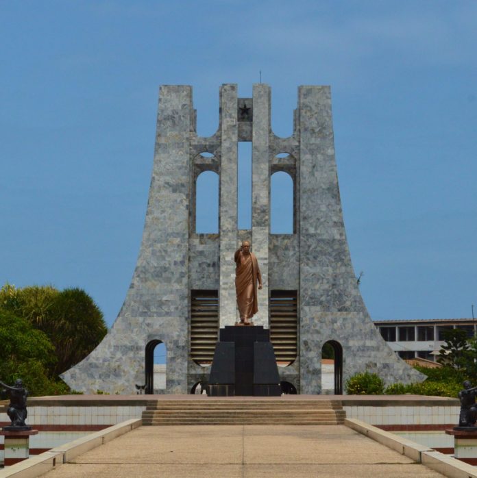 Kwame Nkrumah statue, Accra, Ghana