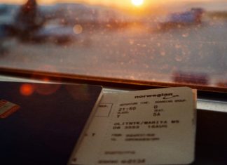 Plane ticket