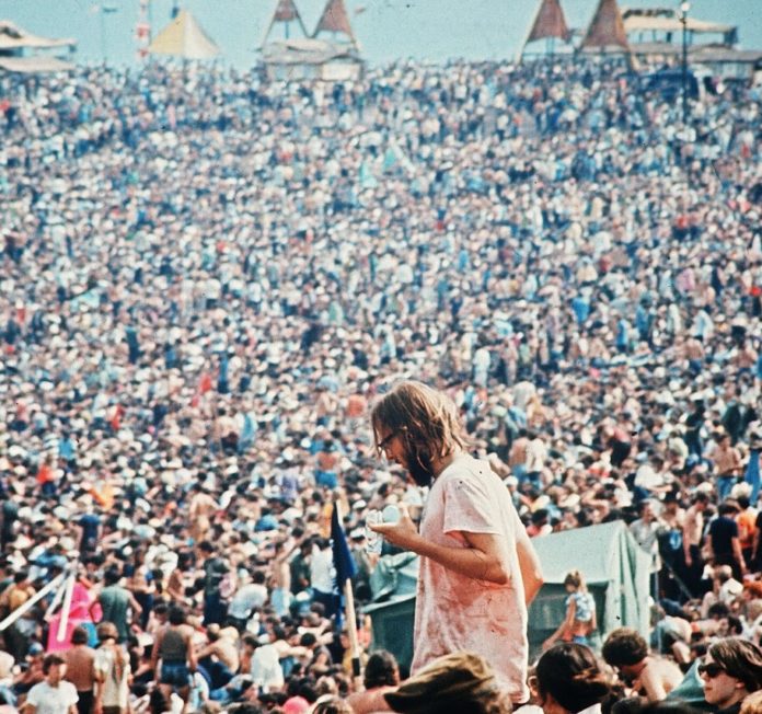 Woodstock Festival in New York, 1970
