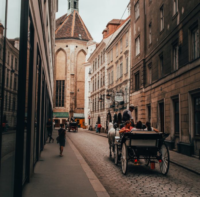 Streets of Vienna, Austria