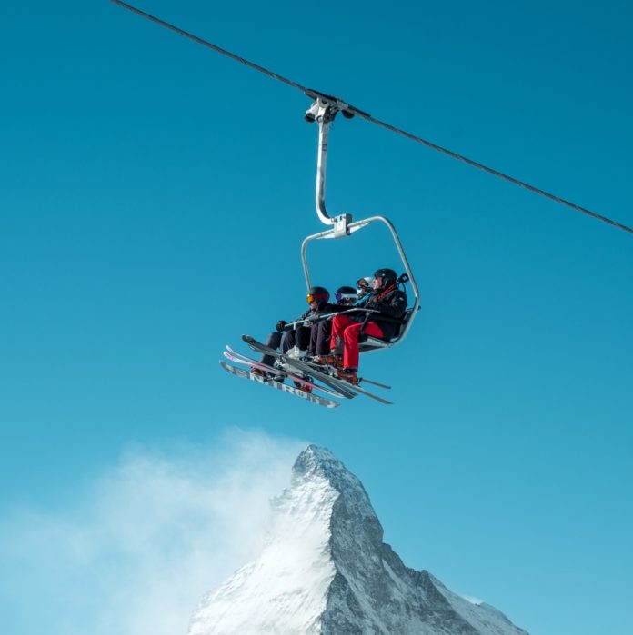 Ski lift in Matterhorn