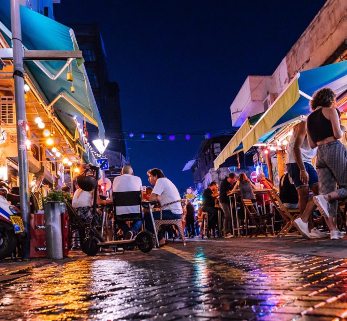 Cafe in Jaffa, Tel Aviv, Israel