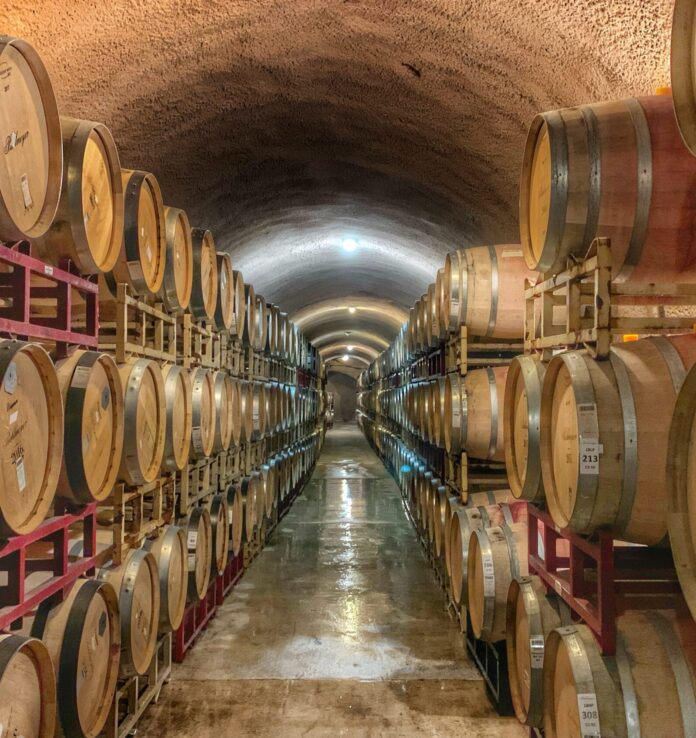 Winery in Calistoga, CA, USA