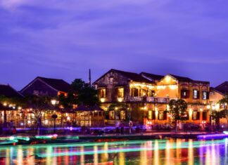 Blue Hour in Hoi An, Vietnam
