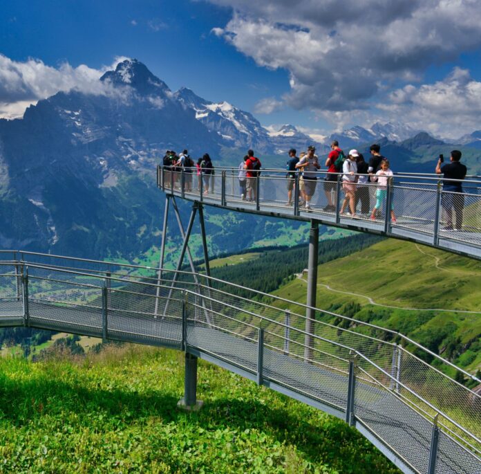 First Cliff Walk, Switzerland
