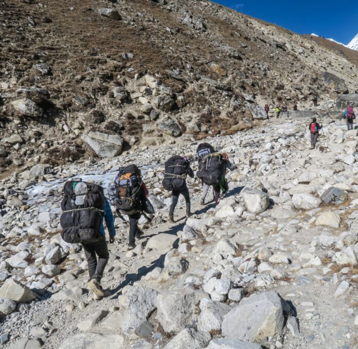 Khumbu Icefall Trek, Himalayas, Nepal