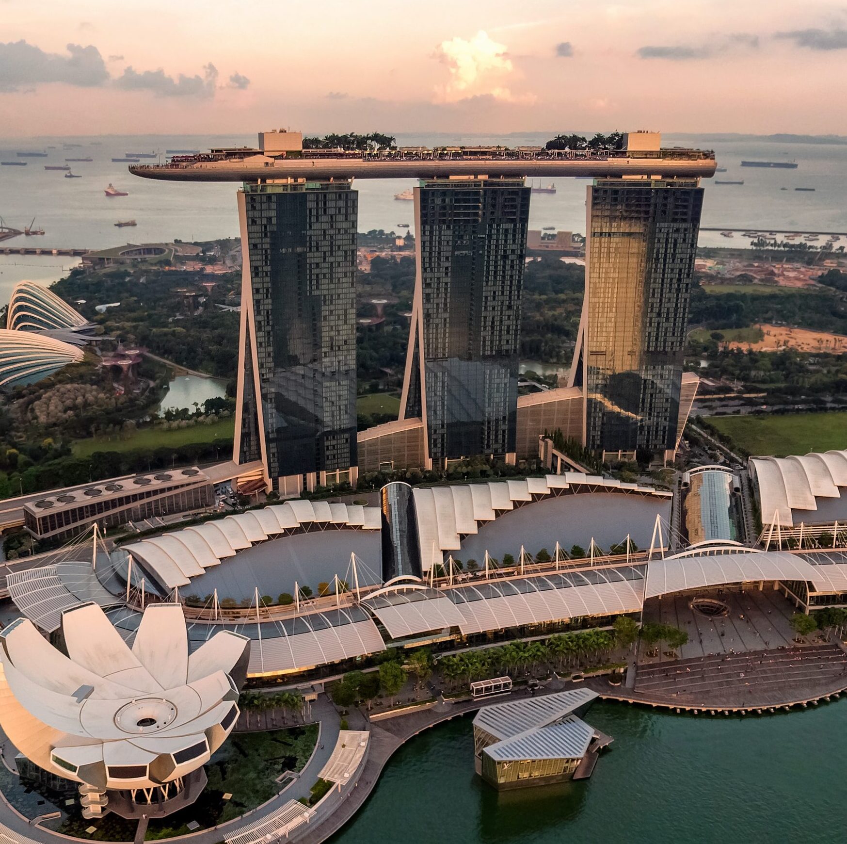 Marina Bay hotel, Singapore Stock Photo - Alamy