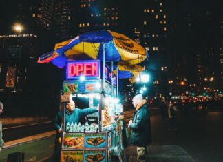 Street food cart