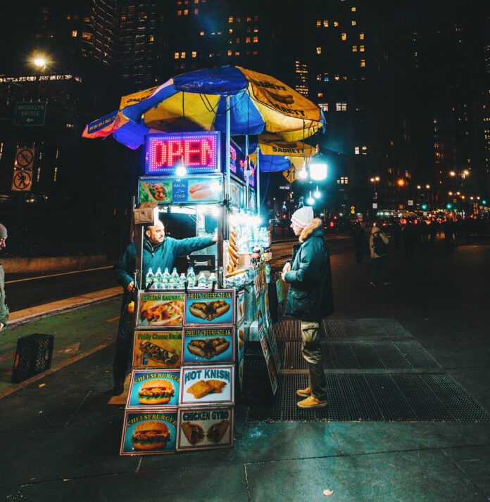 Street food cart