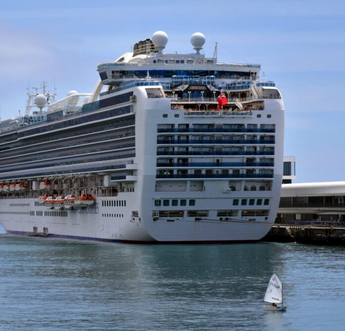 Cruise in Harbor, Portugal