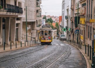 Tram in Portugal