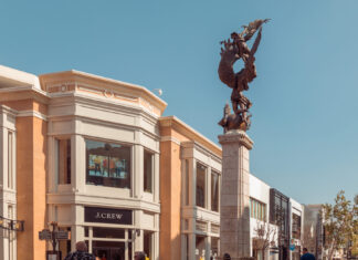 The Grove at Farmers Market in Los Angeles, California, United States