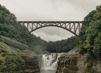Upstate New York, Castile, NY, USA