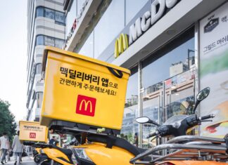 McDonalds Delivery, South Korea