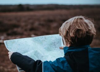Kid traveling