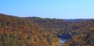 Cumberland River, Kentucky, USA