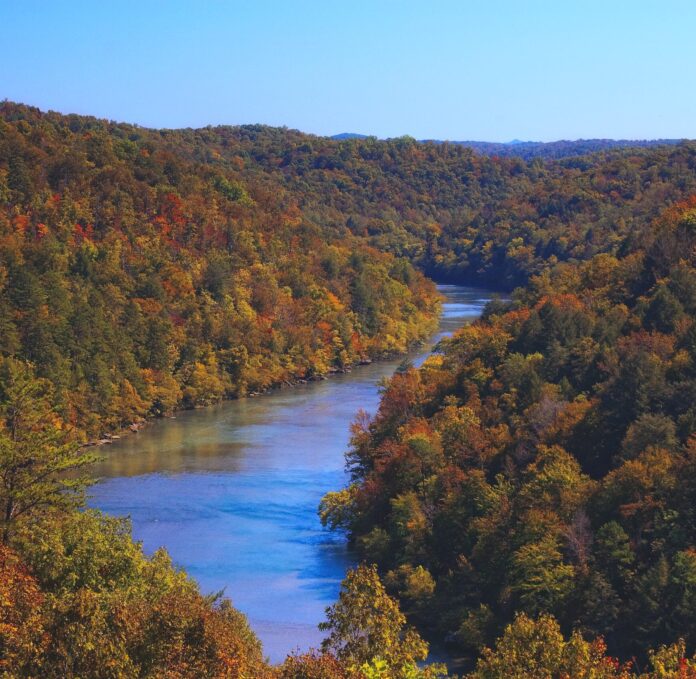 Cumberland River, Kentucky, USA