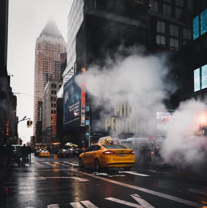 Taxi in New York City, NY, USA