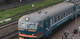 Train in Belarus, Europe