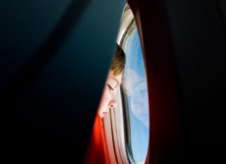 Kid on Plane