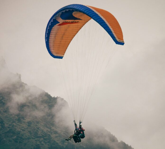 paragliding in India