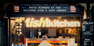 Fish & Chips, London Borough of Southwark, UK