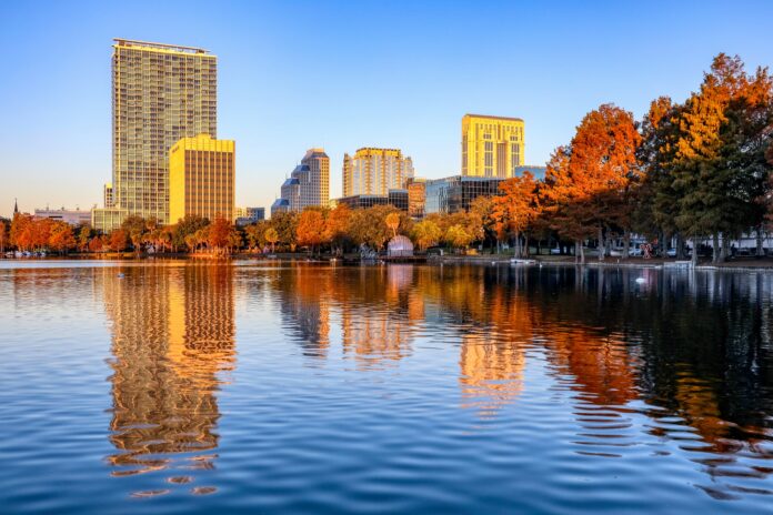 Lake Eola, Orlando, FL, USA